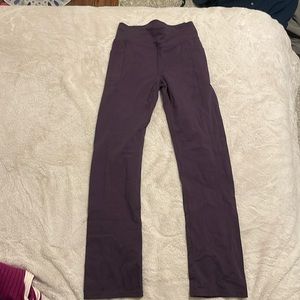 purple leggings